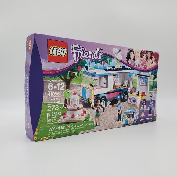 LEGO Friends Heartlake News Van 41056 Building Toy Set New Sealed - Picture 2 of 5